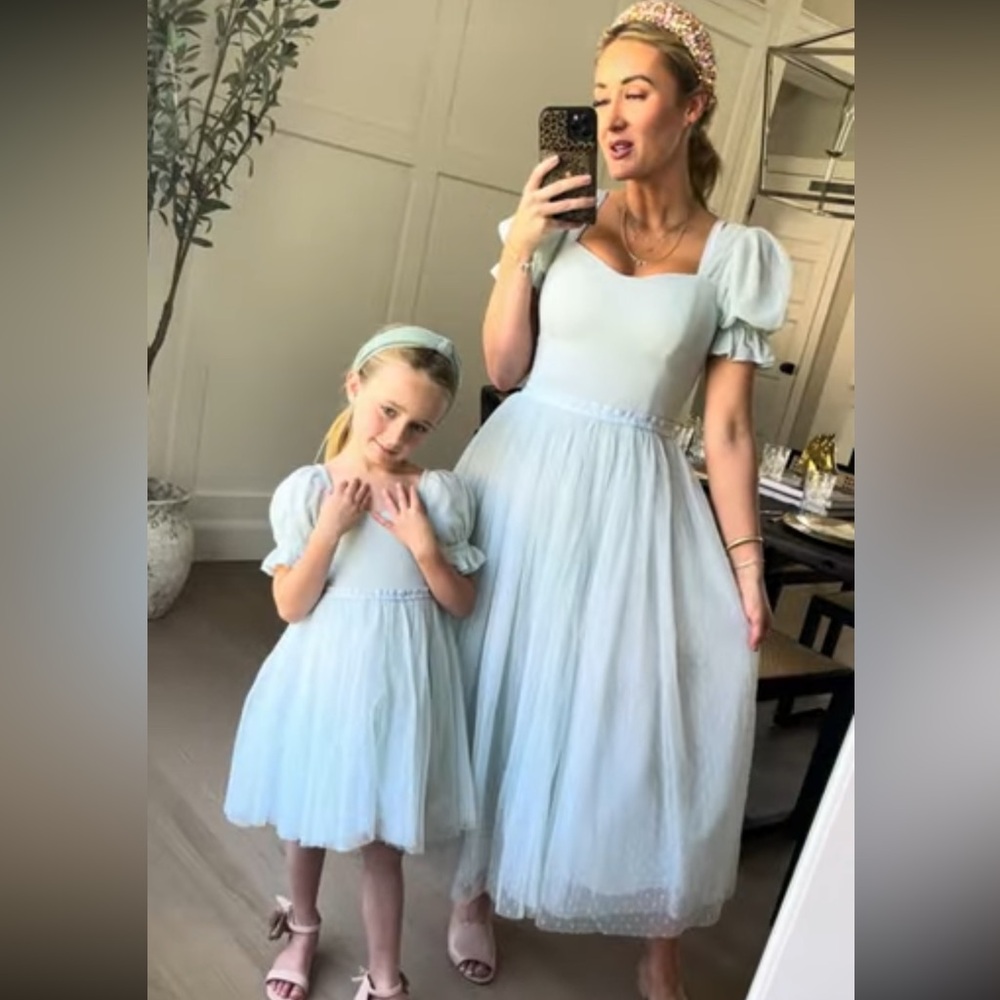 NWT Ivy City Co Ballerina Dress size Medium in Seafoam 🩵